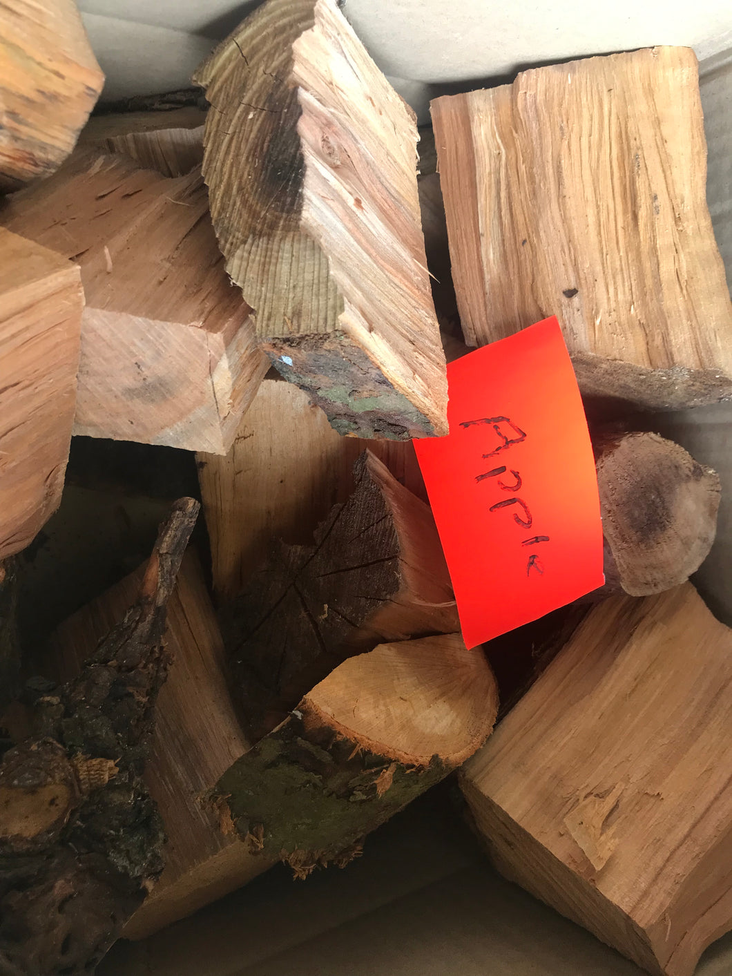 Apple wood chunks 5 kg